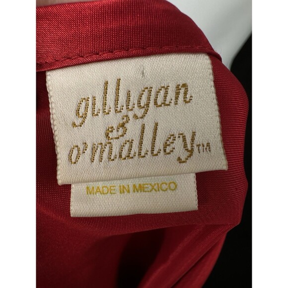 Vintage 90s Y2K Red Slip Dress Mini  Satin Gothic Glam  Drape Neck spagetti stra - Picture 4 of 8